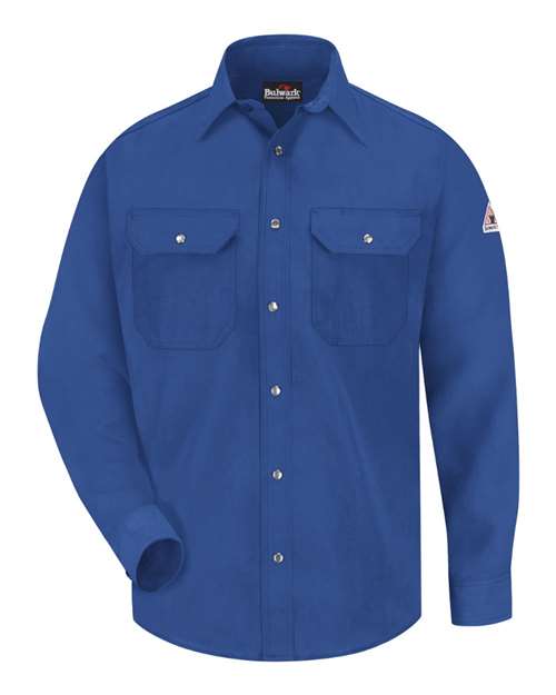 Bulwark Men's Snap-Front Uniform Shirt - Nomex IIIA - 4.5 oz. 8727