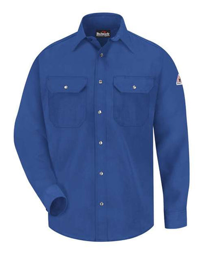 Bulwark Men's Snap-Front Uniform Shirt - Nomex IIIA - 4.5 oz. 8727