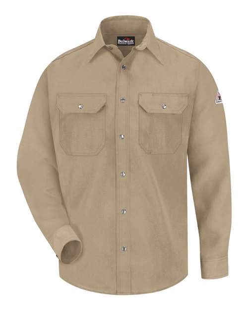Bulwark Men's Snap-Front Uniform Shirt - Nomex IIIA - 4.5 oz. 8727
