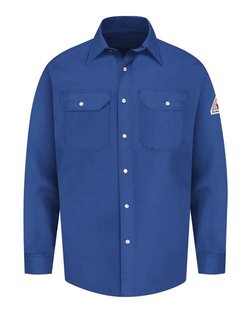 Bulwark Men's Tall Snap-Front Uniform Shirt - EXCEL FR 8765
