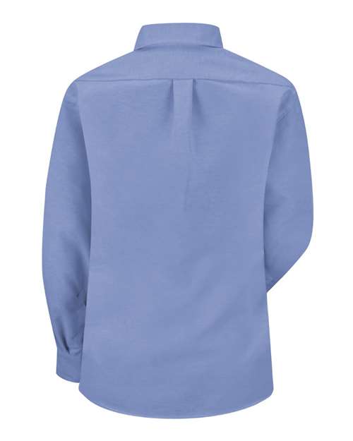 Custom EmbroideredRed Kap Women's Executive Dress Shirt 8774 Light Blue