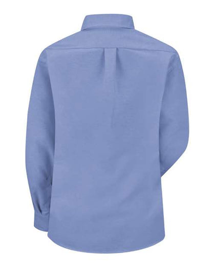 Custom EmbroideredRed Kap Women's Executive Dress Shirt 8774 Light Blue