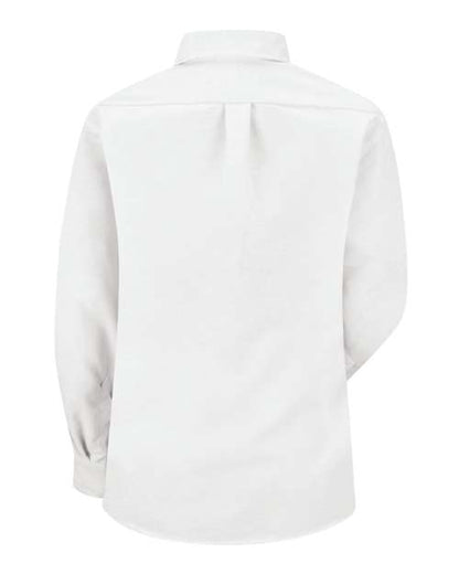 Custom EmbroideredRed Kap Women's Executive Dress Shirt 8774 White