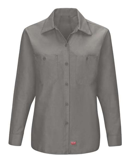Red Kap Women's Long Sleeve Mimix Work Shirt SX11