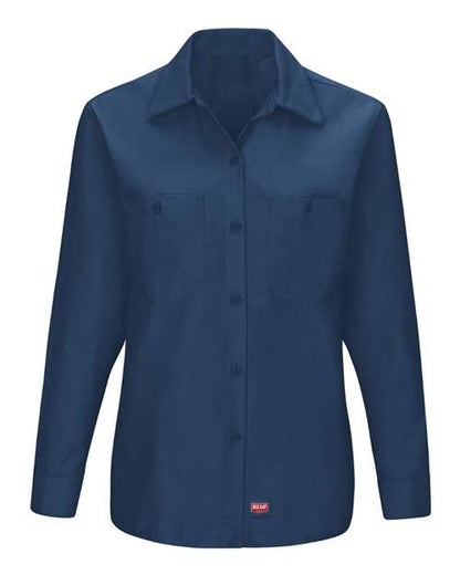 Red Kap Women's Long Sleeve Mimix Work Shirt SX11