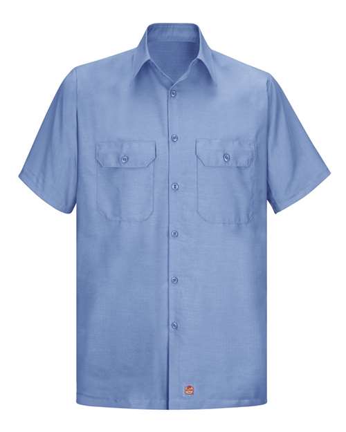 Red Kap Men's Tall Ripstop Short Sleeve Work Shirt SY60T