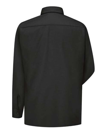 Red Kap Ripstop Long Sleeve Shirt SY50 Custom Embroidered Business Logo