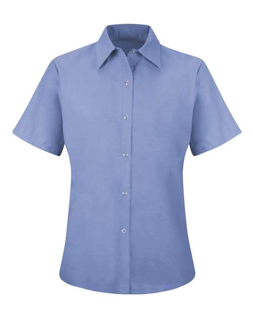 Red Kap Women's Short Sleeve Specialized Pocketless Work Shirt SP25