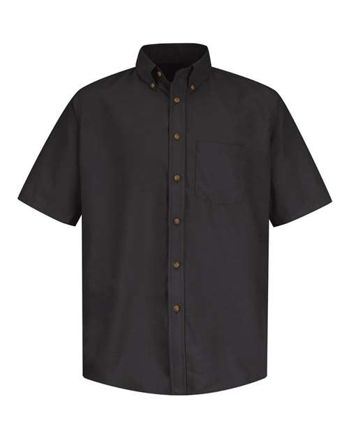 Red Kap Men's Tall Poplin Short Sleeve Dress Shirt SP80T