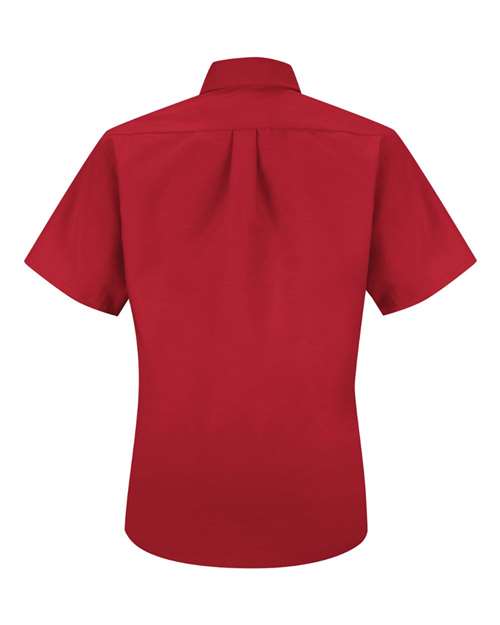 Red Kap Women's Poplin Dress Shirt SP81 Custom Embroidered Business Logo