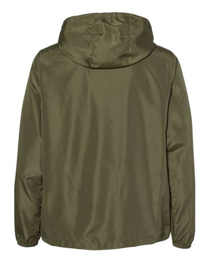 Independent Trading Co. Lightweight Quarter-Zip Windbreaker Pullover Jacket EXP54LWP Custom Embroidered Business Logo