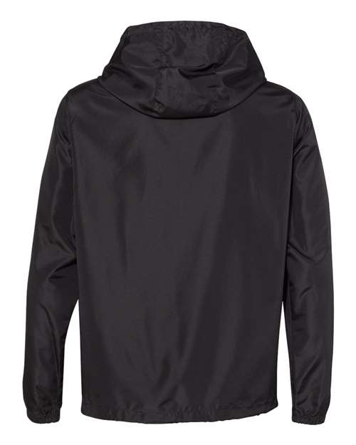 Independent Trading Co. Lightweight Quarter-Zip Windbreaker Pullover Jacket EXP54LWP Custom Embroidered Business Logo
