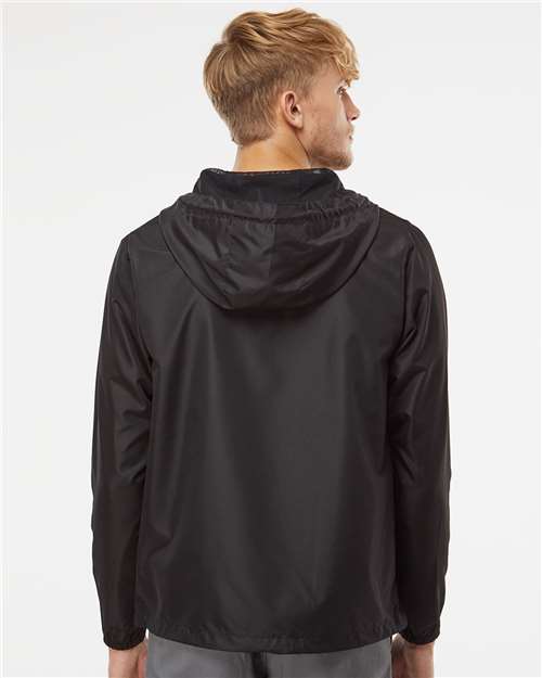 Independent Trading Co. Lightweight Quarter-Zip Windbreaker Pullover Jacket EXP54LWP Custom Embroidered Business Logo