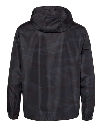 Independent Trading Co. Lightweight Quarter-Zip Windbreaker Pullover Jacket EXP54LWP Custom Embroidered Business Logo