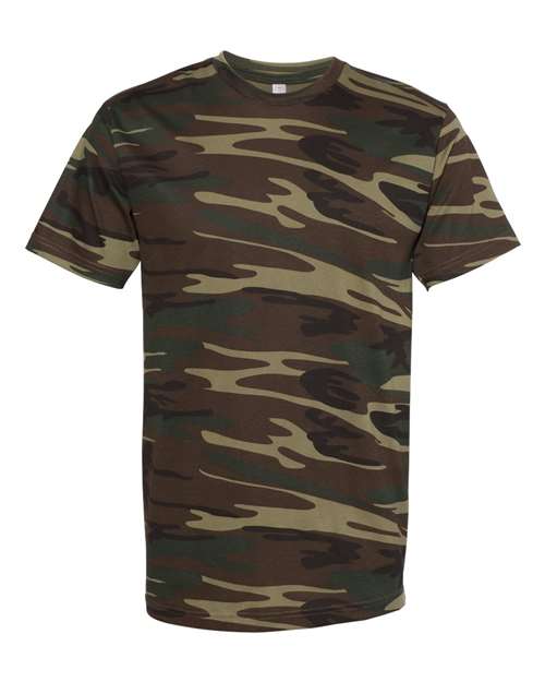 Code Five Adult Camo Tee 3907