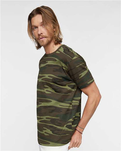 Code Five Adult Camo Tee 3907
