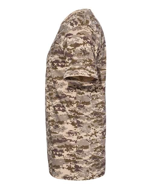 Code Five Adult Camo Tee 3907