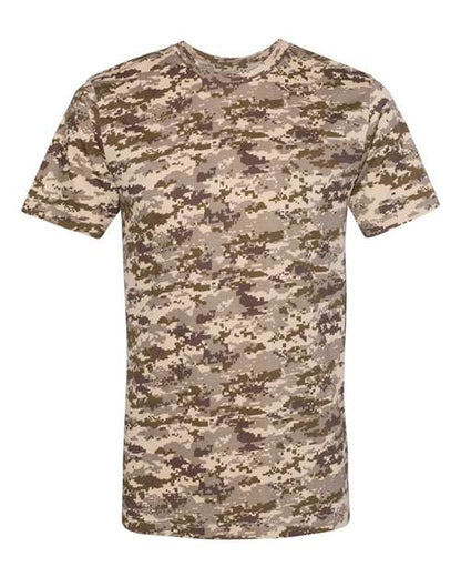 Code Five Adult Camo Tee 3907