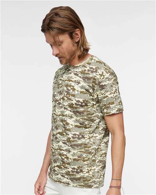 Code Five Adult Camo Tee 3907