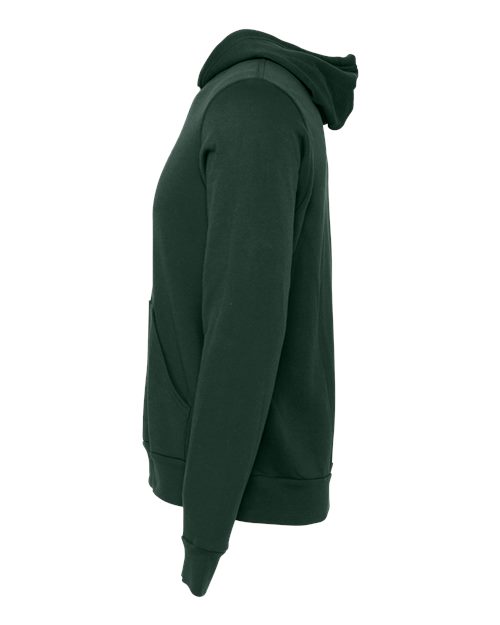 BELLA + CANVAS Sponge Fleece Hoodie 3719 Forest Custom Embroidered Business Logo