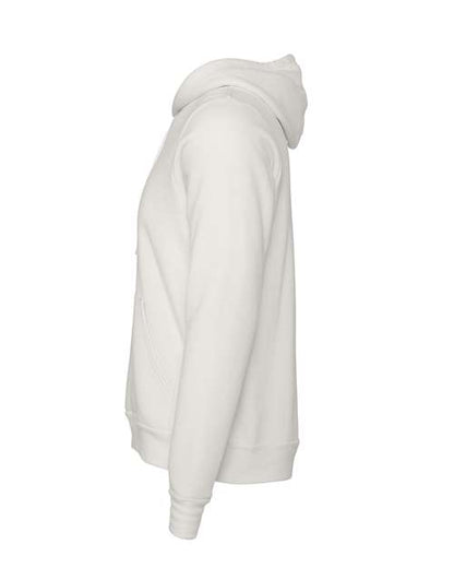 BELLA + CANVAS Sponge Fleece Hoodie 3719 Vintage White Custom Embroidered Business Logo