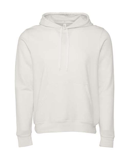 BELLA + CANVAS Sponge Fleece Hoodie 3719 Vintage Brown Custom Embroidered Business Logo