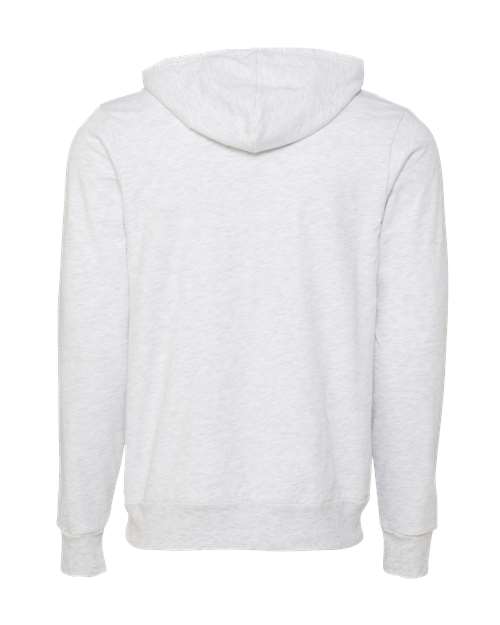 BELLA + CANVAS Sponge Fleece Full-Zip Hoodie 3739 Ash