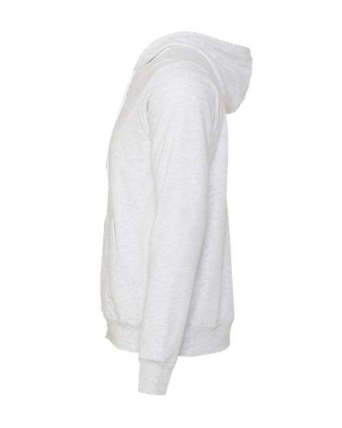 BELLA + CANVAS Sponge Fleece Full-Zip Hoodie 3739 Ash