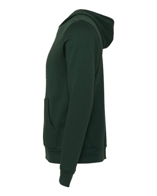 BELLA + CANVAS Sponge Fleece Full-Zip Hoodie 3739 Forest