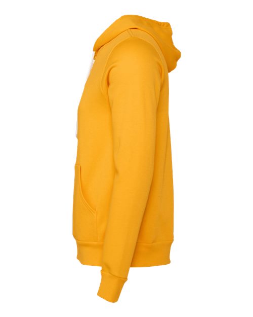 BELLA + CANVAS Sponge Fleece Full-Zip Hoodie 3739 Gold