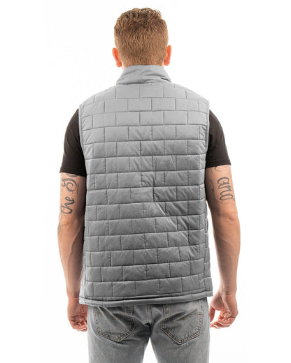 Burnside Adult Box Quilted Puffer Vest 8703BU