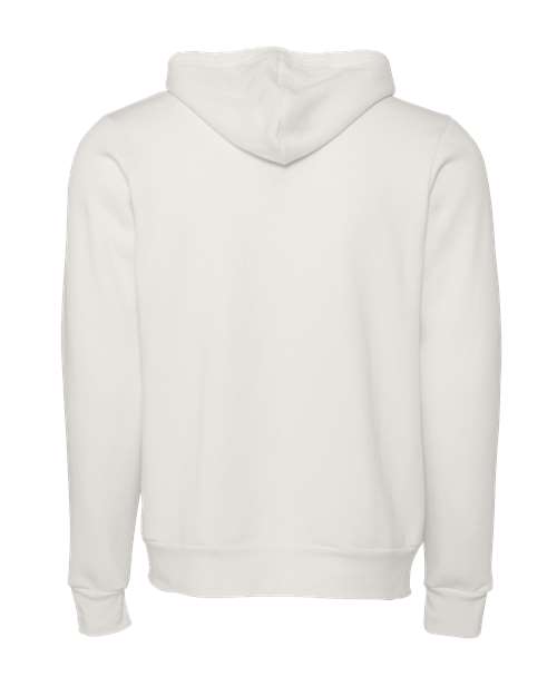 BELLA + CANVAS Sponge Fleece Full-Zip Hoodie 3739 Vintage White