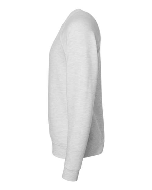 BELLA + CANVAS Sponge Fleece Raglan Crewneck Sweatshirt 3901 Ash