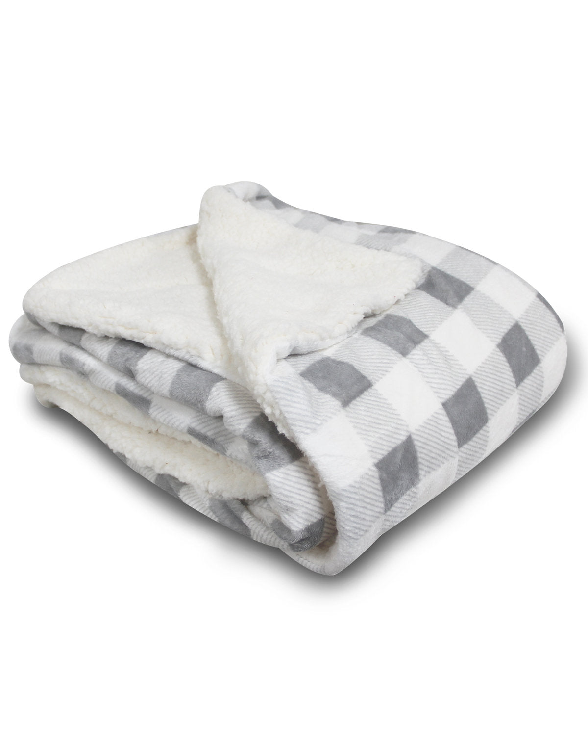 Alpine Fleece Micro Mink Sherpa Blanket 8712