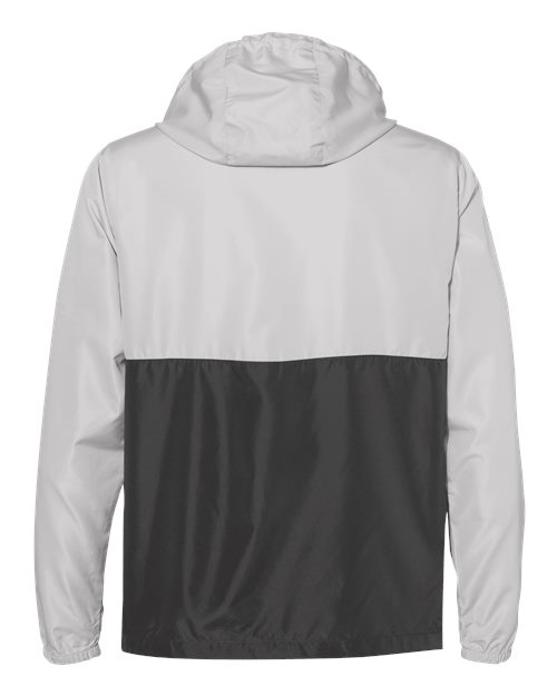 Independent Trading Co. Lightweight Quarter-Zip Windbreaker Pullover Jacket EXP54LWP Custom Embroidered Business Logo
