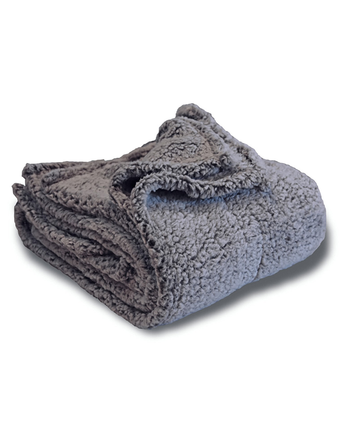 Alpine Fleece Frosted Sherpa Blanket 8729LB