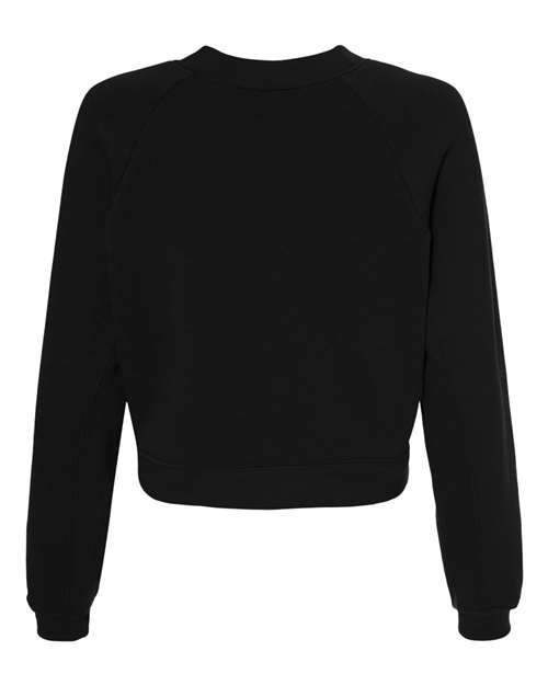 BELLA + CANVAS Women's Raglan Pullover Fleece 7505 Custom Embroidered Business Logo