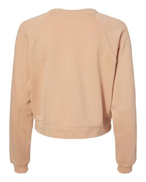 BELLA + CANVAS Women's Raglan Pullover Fleece 7505 Custom Embroidered Business Logo