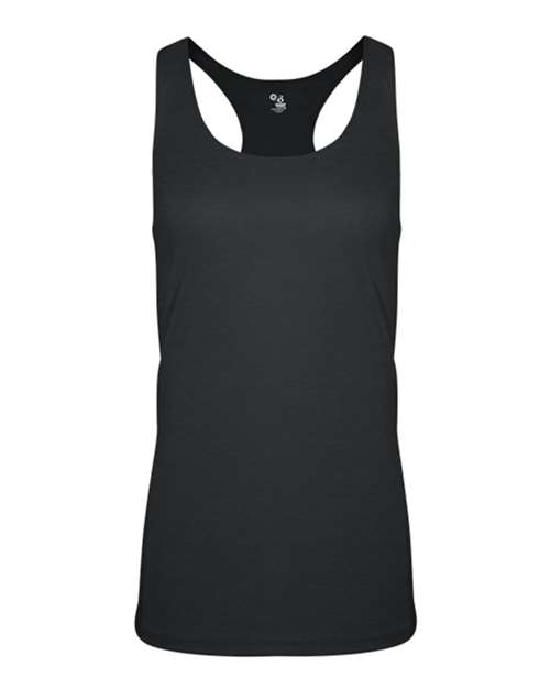 Badger Women's Triblend Racerback 4966
