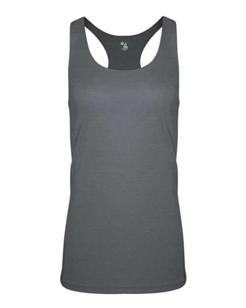 Badger Women's Triblend Racerback 4966