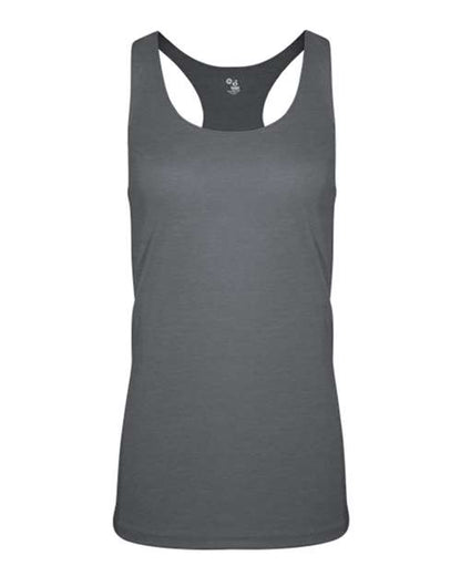 Badger Women's Triblend Racerback 4966