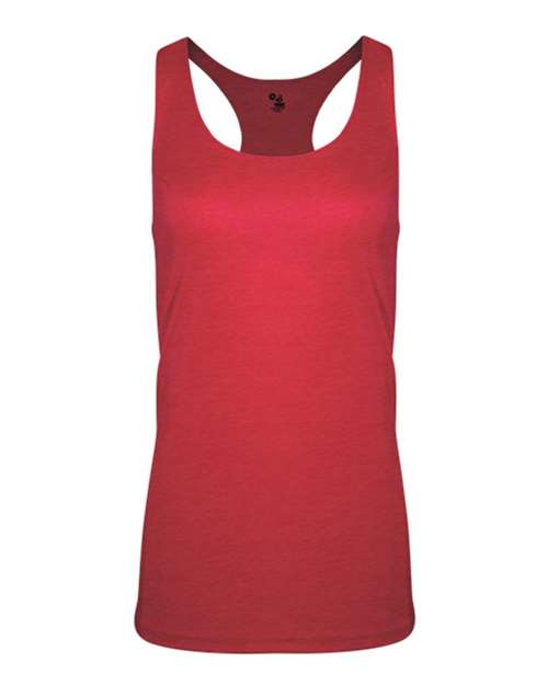 Badger Women's Triblend Racerback 4966