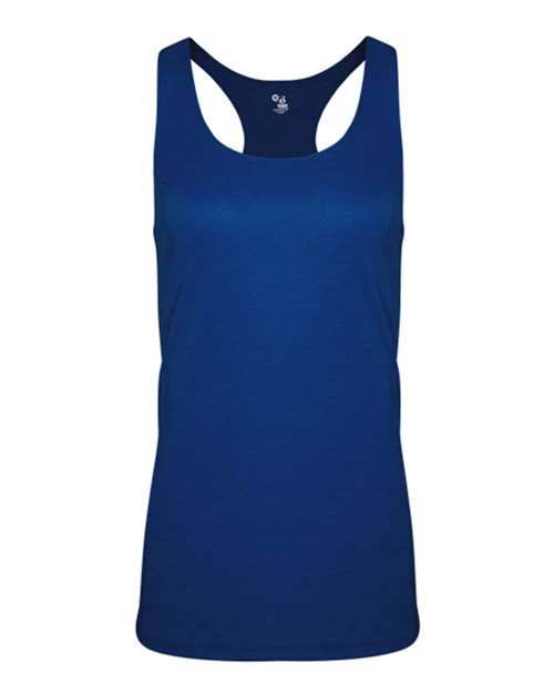 Badger Women's Triblend Racerback 4966