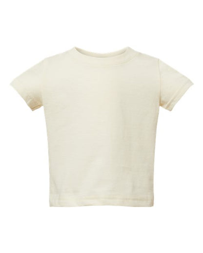 Rabbit Skins Infant Fine Jersey Tee 3322 Natural