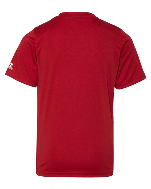 Russell Athletic Youth Core Performance Short Sleeve T-Shirt 629X2B Custom Embroidered Business Logo