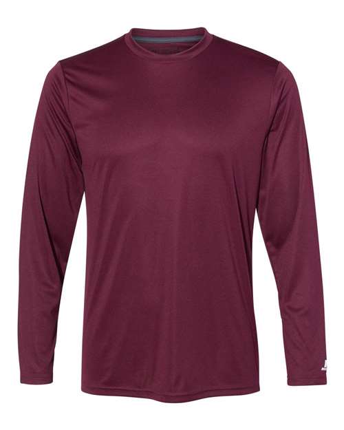 Russell Athletic Core Performance Long Sleeve T-Shirt 631X2M Custom Embroidered Business Logo