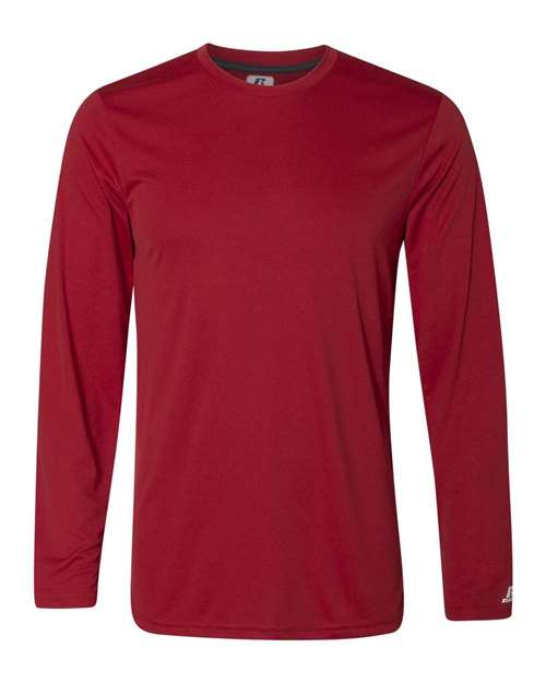 Russell Athletic Core Performance Long Sleeve T-Shirt 631X2M Custom Embroidered Business Logo