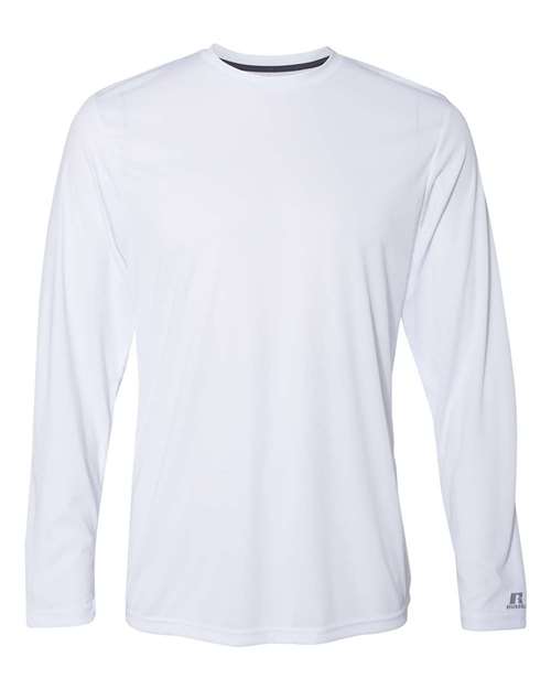 Russell Athletic Core Performance Long Sleeve T-Shirt 631X2M Custom Embroidered Business Logo