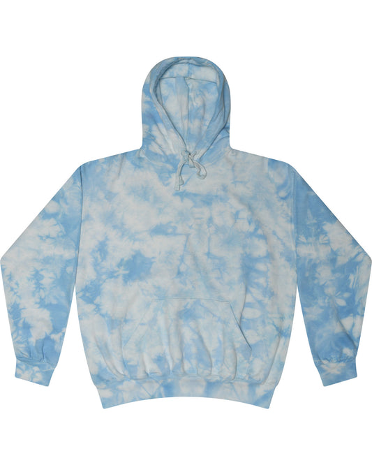 Tie-Dye Youth Unisex Crystal Wash Pullover Hooded Sweatshirt 8790Y