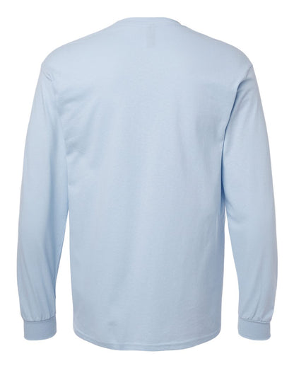 Gildan Heavy Cotton™ Long Sleeve T-Shirt 5400 Light Blue